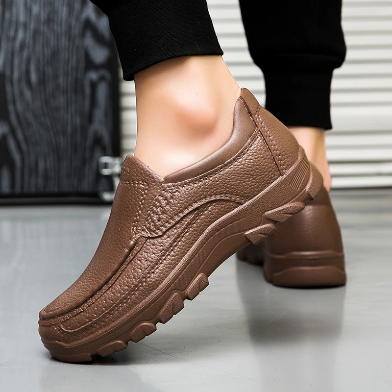 Men's chef shoes waterproof and oil-proof kitchen work shoes ultra-light non-slip EVA soft-soled casual men's shoes garden shoes