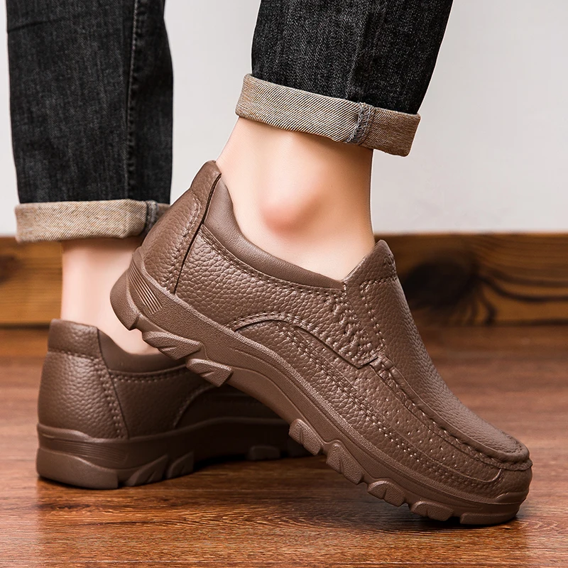 Men's chef shoes waterproof and oil-proof kitchen work shoes ultra-light non-slip EVA soft-soled casual men's shoes garden shoes