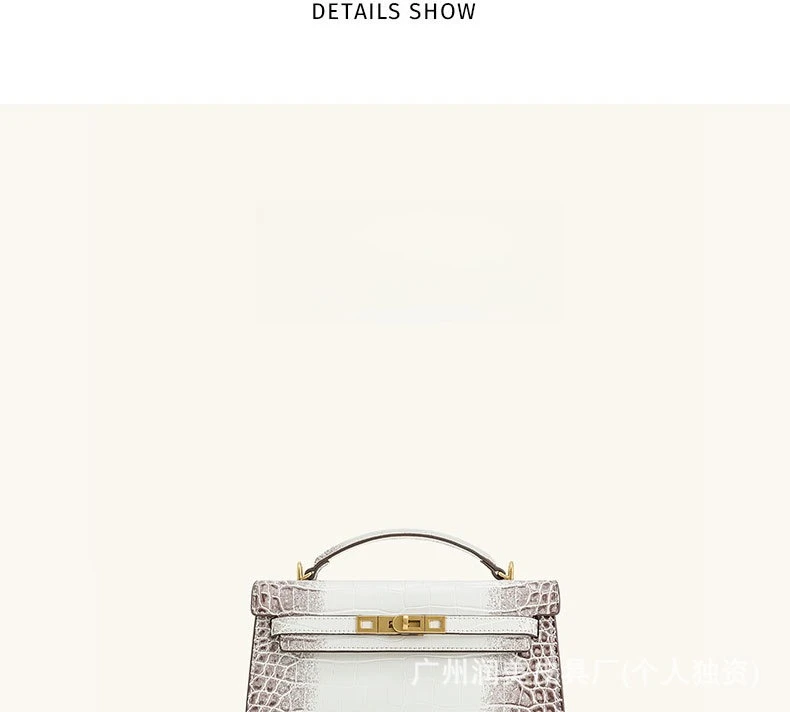 JW PEI Handbag, Crocodile Pattern, New Style, High-end, Handbag/crossbody Bag for Women