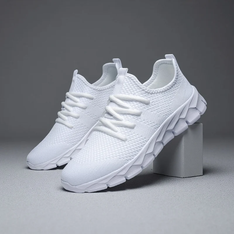 Men's Sneakers Mesh Lightweight Women's Shoes Casual Flats Shoes Men Running Sports Shoes Soft Tennis Breathable Male Sneakers