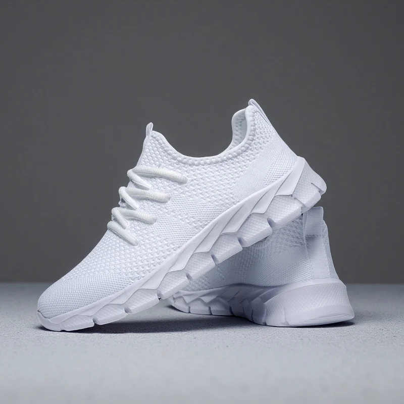 Men's Sneakers Mesh Lightweight Women's Shoes Casual Flats Shoes Men Running Sports Shoes Soft Tennis Breathable Male Sneakers
