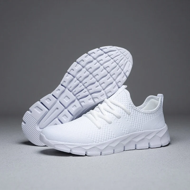 Men's Sneakers Mesh Lightweight Women's Shoes Casual Flats Shoes Men Running Sports Shoes Soft Tennis Breathable Male Sneakers