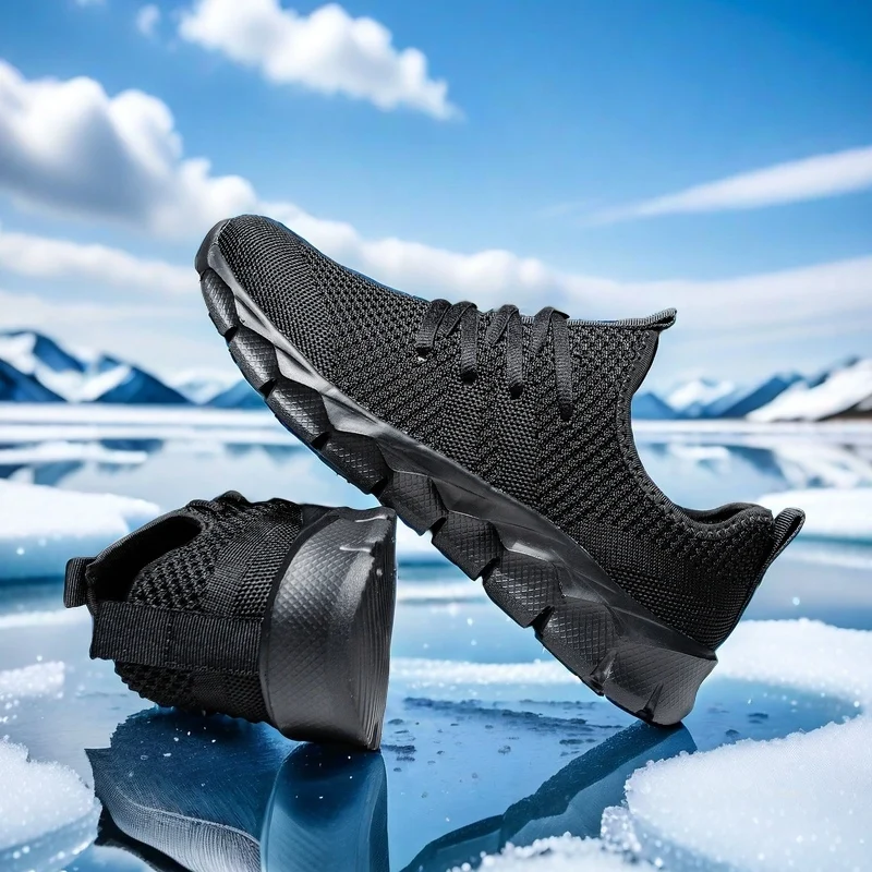 Men's Sneakers Mesh Lightweight Women's Shoes Casual Flats Shoes Men Running Sports Shoes Soft Tennis Breathable Male Sneakers