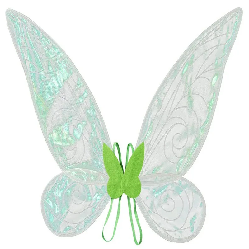 Girls Flower Fairy Dress Up Kids Princess Dress With Wings Halloween Princess Costume Elves Party Tinkerbell Tinker Bell Dress