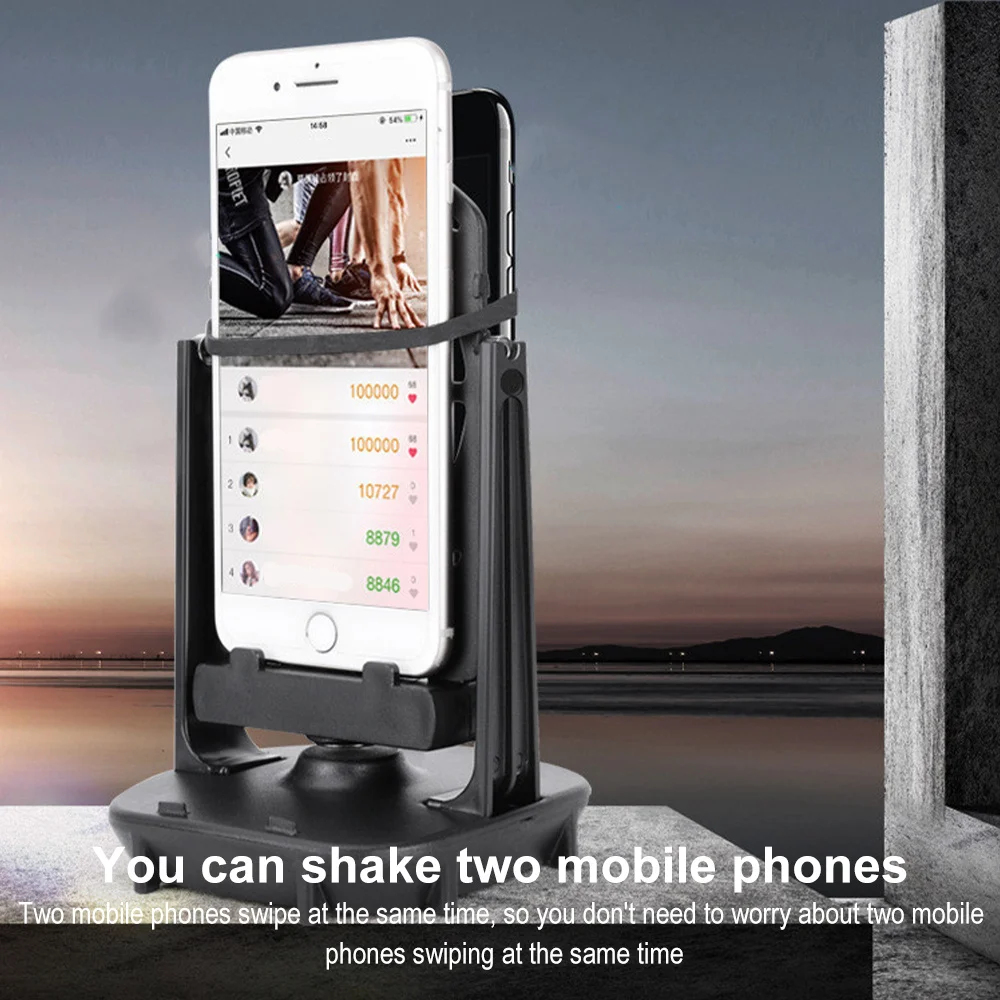 Silent Mobile Phone Walking Swing Shaker Holder Automatic Device Phone Pedometer Step Counter Shaking Accessories For All Phones