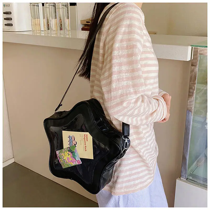 Cute Kawaii Ita Bag Original Anime Five Pointed Star Two-dimensional Crossbody Street Fashion Ulzzang Shoulder For Girls