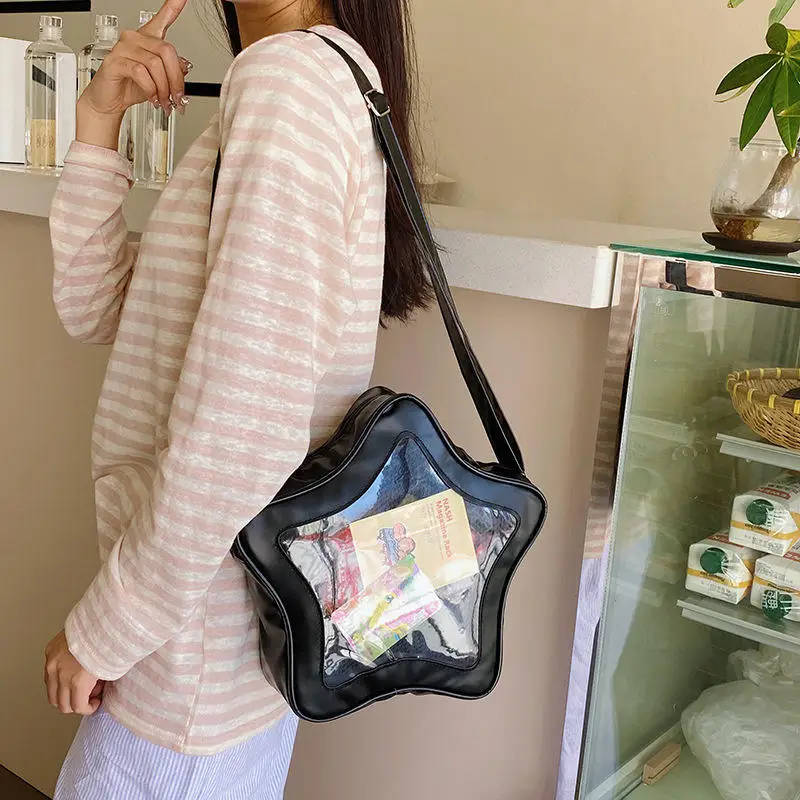 Cute Kawaii Ita Bag Original Anime Five Pointed Star Two-dimensional Crossbody Street Fashion Ulzzang Shoulder For Girls