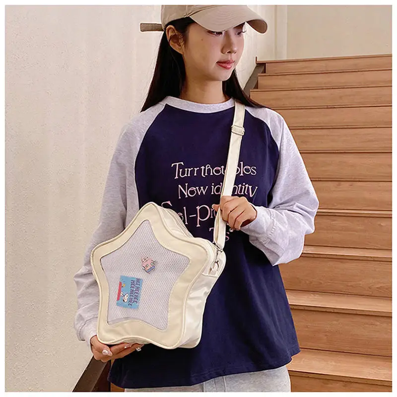 Cute Kawaii Ita Bag Original Anime Five Pointed Star Two-dimensional Crossbody Street Fashion Ulzzang Shoulder For Girls