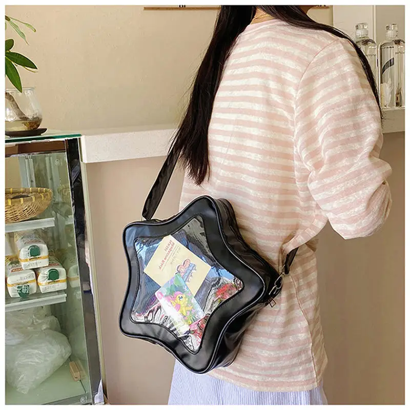 Cute Kawaii Ita Bag Original Anime Five Pointed Star Two-dimensional Crossbody Street Fashion Ulzzang Shoulder For Girls