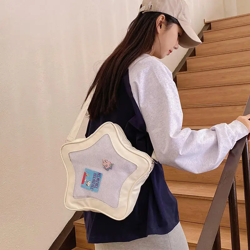 Cute Kawaii Ita Bag Original Anime Five Pointed Star Two-dimensional Crossbody Street Fashion Ulzzang Shoulder For Girls