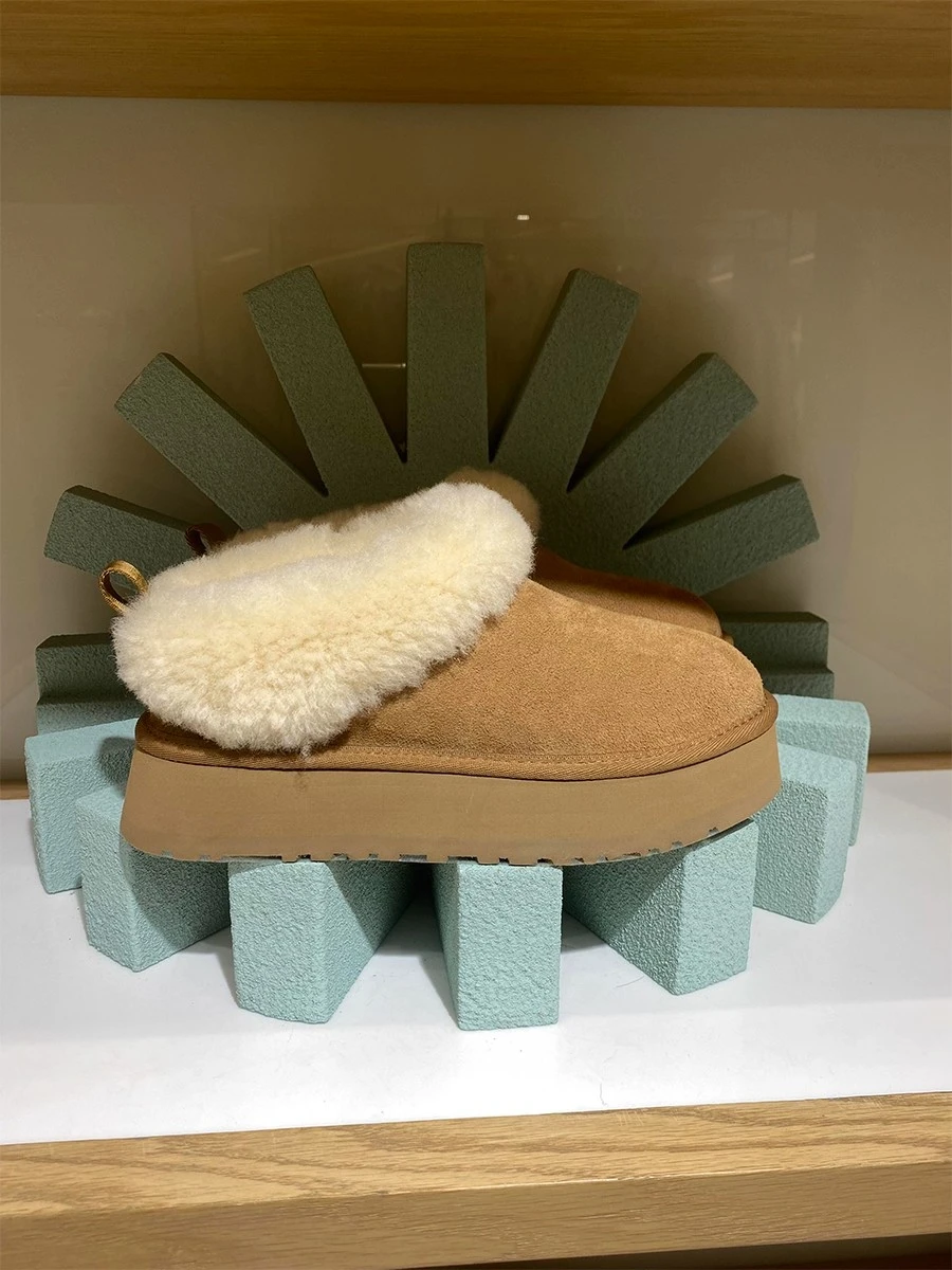 Women Ankle Snow Boots Fashion Platform Low Top Slippers Home Room Cotton Shoes Women's Outdoor Winter Warm Non Slip Boots