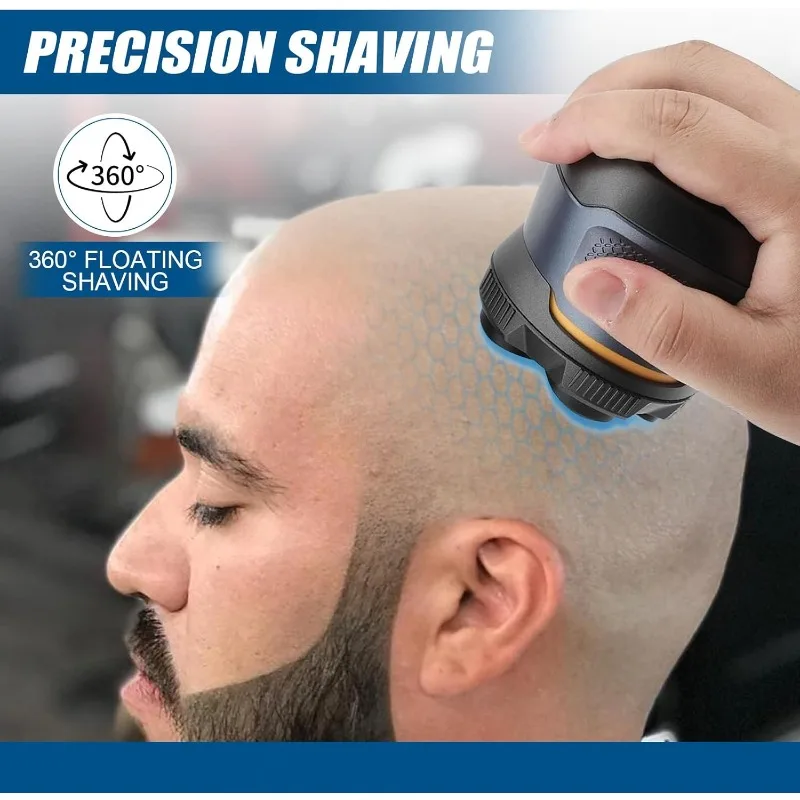 For Magnetic 6 Blade Head Shaver Replacement Heads for DOAO JoyKoi Solimpia Singphere AEXIRI Head Shaver