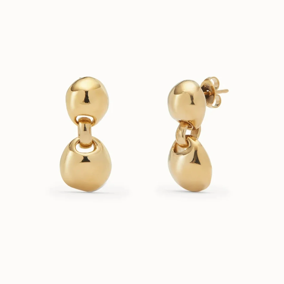 High quality niche design with unique hanging earrings suitable for women's elegant style high-end jewelry