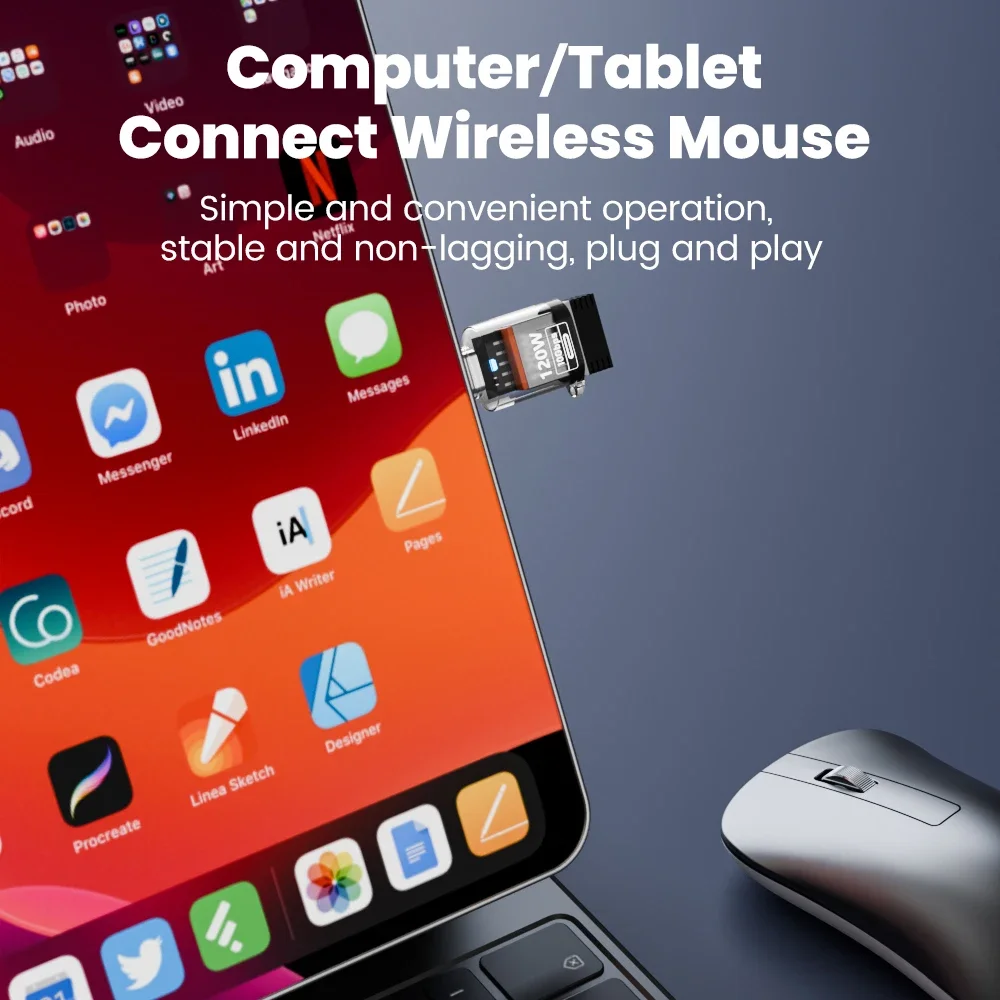8Pcs 120W USB 3.2 OTG Adapter Female to Type C Male Fast Charging Cable for iPhone 15-17 Samsung Laptop PC - USB-C Connectivity