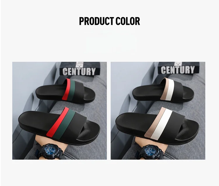 Summer Beach Slippers for Men and Women Fashion Comfortable EVA Breathable Sandals Home Indoor Sandals Plus Size Slippers 36-46