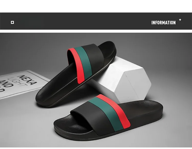 Summer Beach Slippers for Men and Women Fashion Comfortable EVA Breathable Sandals Home Indoor Sandals Plus Size Slippers 36-46