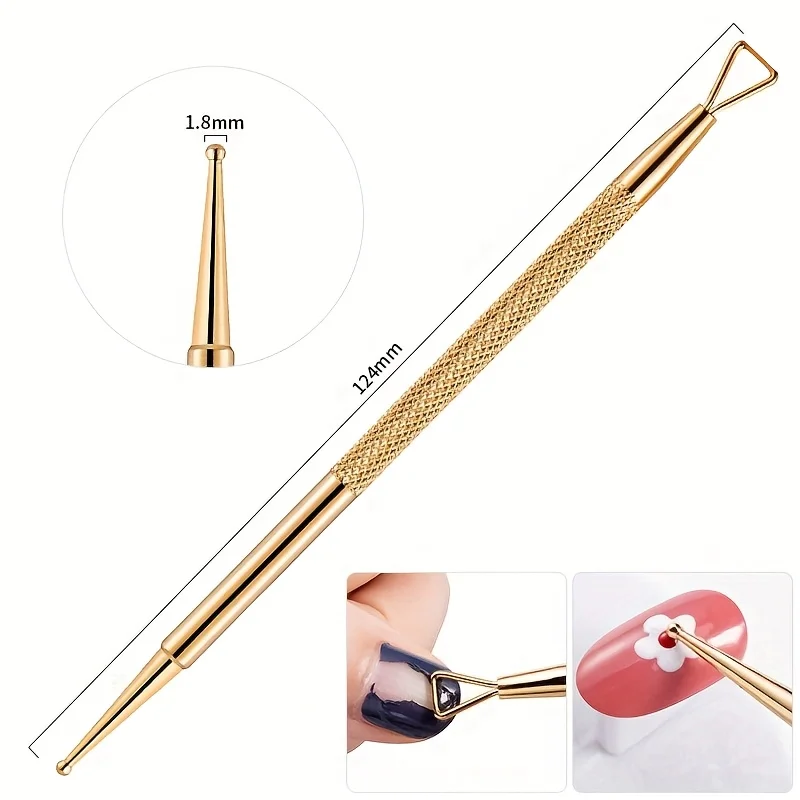 Stainless Steel Dead Skin Scissors Set Stainless Steel Cuticle Clippers Nail Cuticle Pusher Set Removal Nail Removal Nail Gel