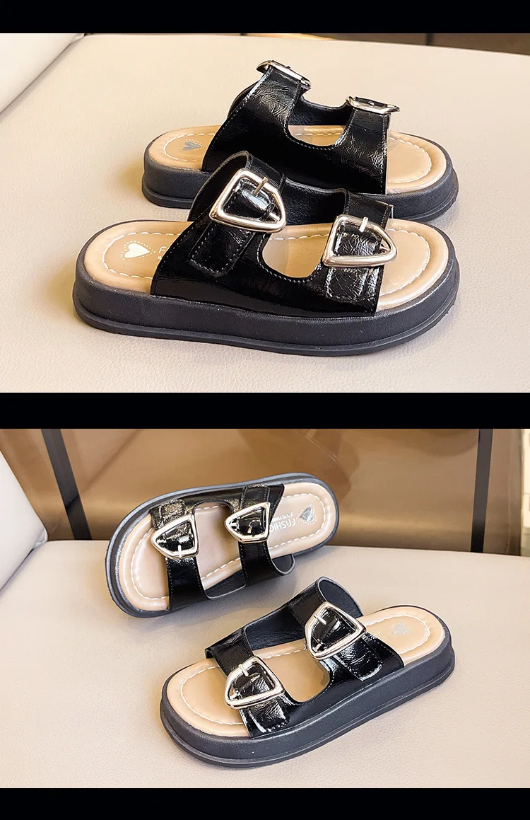 Summer Children Sandals Baby Girls Toddler Soft Non-slip Princess Shoes Kids Candy Jelly Beach Shoes Boys Casual Roman Slippers