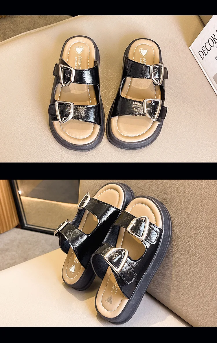 Summer Children Sandals Baby Girls Toddler Soft Non-slip Princess Shoes Kids Candy Jelly Beach Shoes Boys Casual Roman Slippers