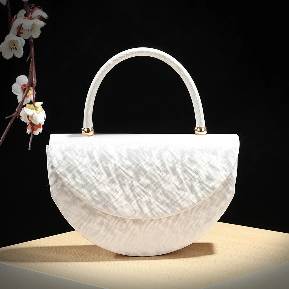 Valentine's Day Gift,Small Simple Design Square Evening Bag, Diamond Studs Clutch Bag, Suitable for Parties and Weddings