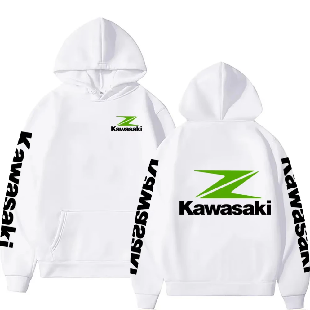 Spring and Autumn Kawasaki Z Men's New Hoodie Women Casual Fashion Pullover Couple Street Sports Coat 2025 High-quality Comfort