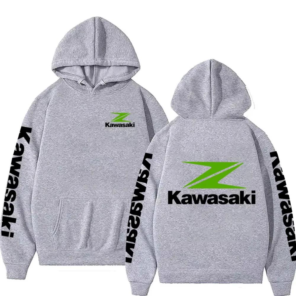 Spring and Autumn Kawasaki Z Men's New Hoodie Women Casual Fashion Pullover Couple Street Sports Coat 2025 High-quality Comfort