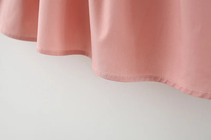 2024 Spring Autumn Toddler Girl Dresses Korean Cute Doll Collar Cotton Long Sleeve Princess Kids Dress Baby Clothes Outfit BC071