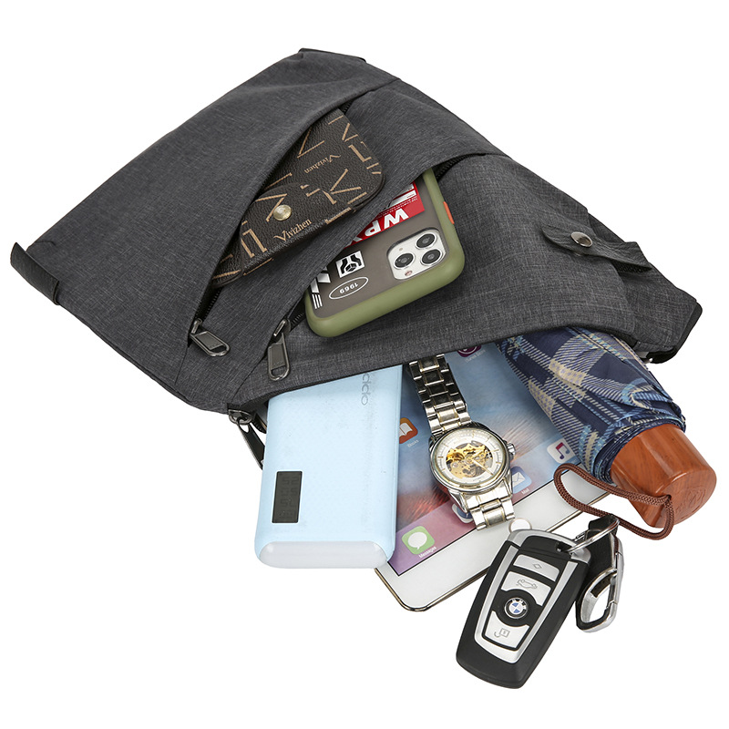 Travel Personal Anti-theft Crossbody Bag Sports Running Invisible Wallet Leisure Multi-functional Anti-splash Men's Chest Bag