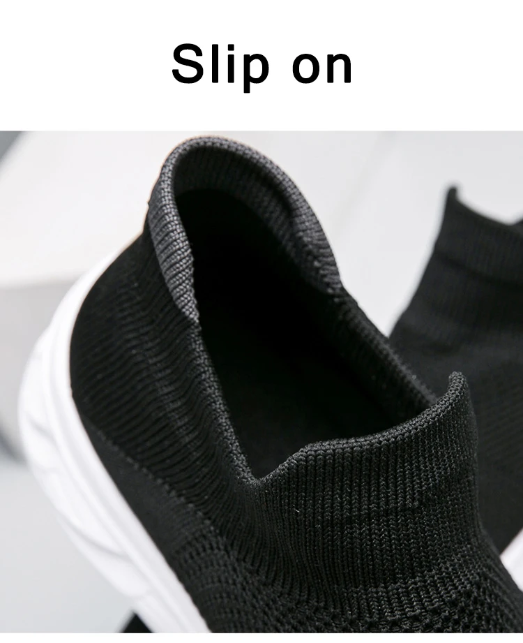 Breathable Men Casual Shoes Slip on Male Vulcanized Shoes Lightweight Men's Casual Sneakers Soft Anti-slip Flats Outdoor Loafers