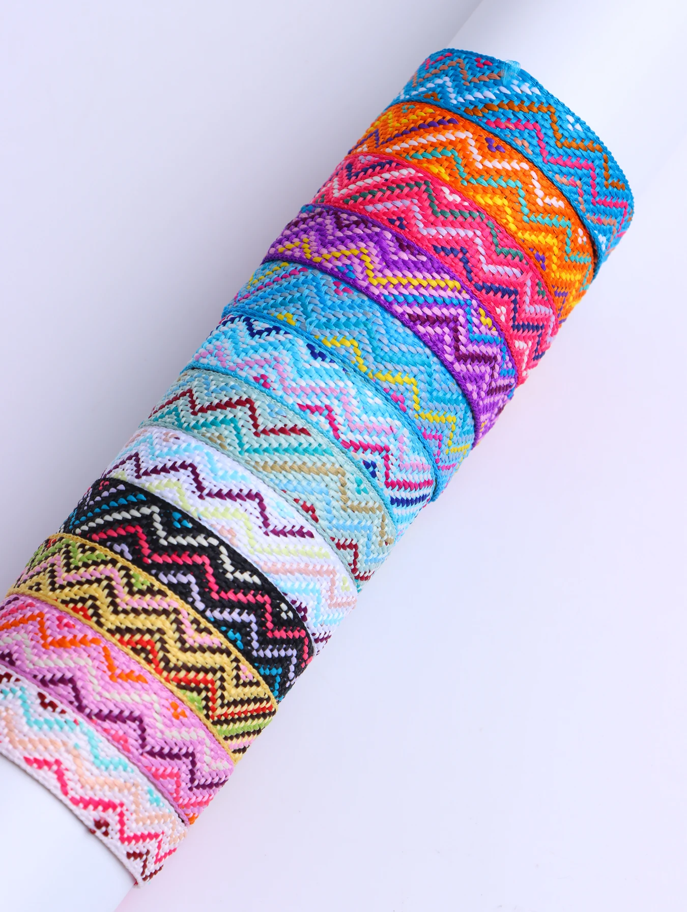 10/20/30/50Pcs/Lot Fashion Bohemia Braide Cotton Rope Adjustable Bracelet For Women Men Lucky Friendship Jewelry Party Gifts