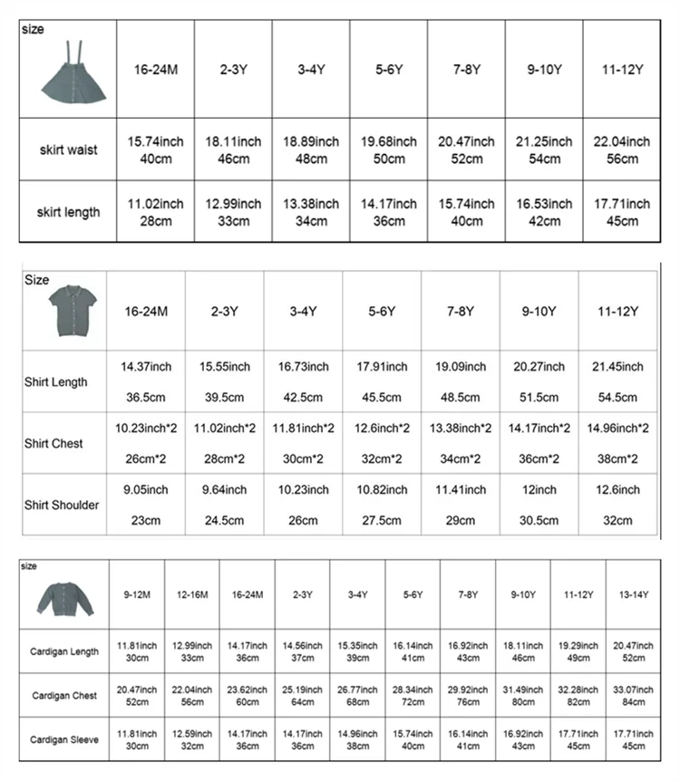 Brother Sister Sets Matching Clothes Holiday Boys Girl Knitted Skirt Autumn Teenagers Suit Shirt Cardigan Skirts Baby Shorts