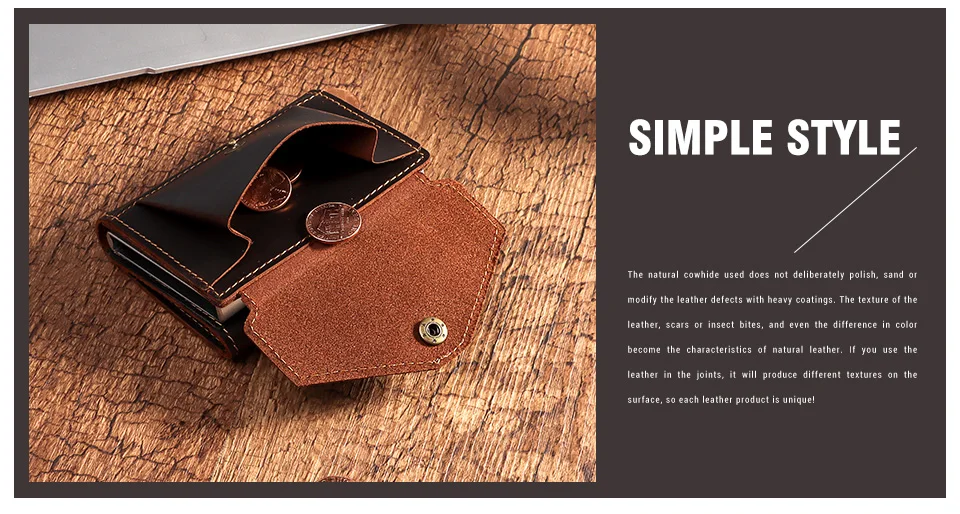 Slim Male Walet Luxury Hasp Purse Short Men Wallets Genuine Leather Bank Card Holder Credit Travel Credential Coin Money Bag