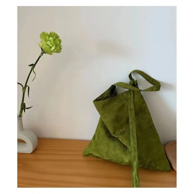 Vintage Jacquard Women's Shoulder Crossbody Bag Luxury Design Ladies Underarm Bags Large Capacity Shopping Bag Travel Handbags