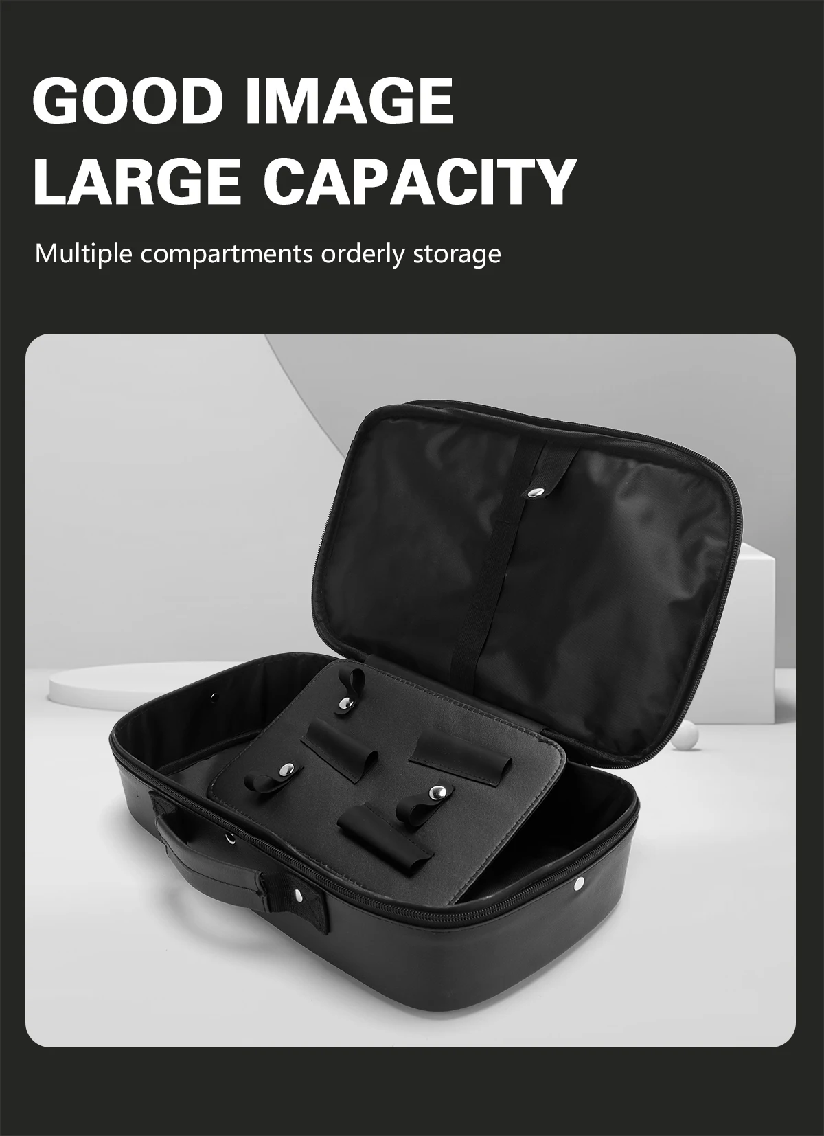 Salon Barber Tool Storage Bag Scissor Bag Beauty Carrying Case Portable Makeup Box Beauty and Hair Products Sorting Bag
