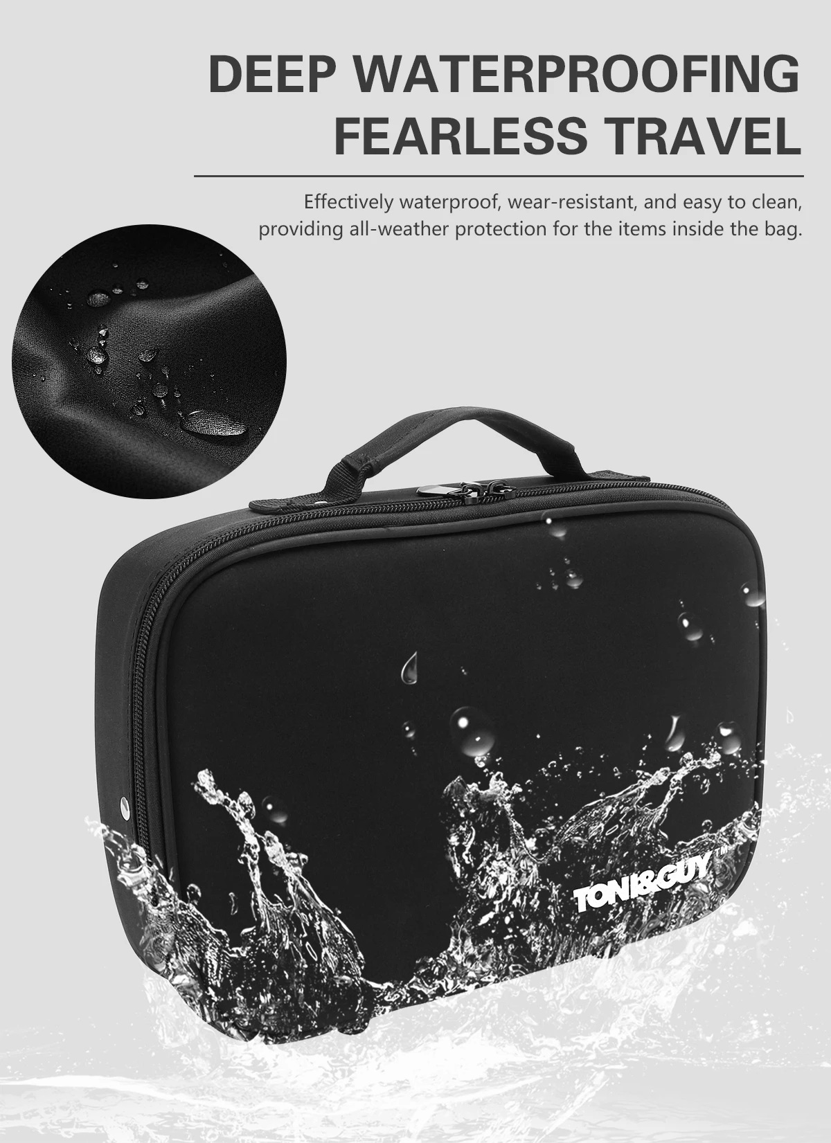 Salon Barber Tool Storage Bag Scissor Bag Beauty Carrying Case Portable Makeup Box Beauty and Hair Products Sorting Bag