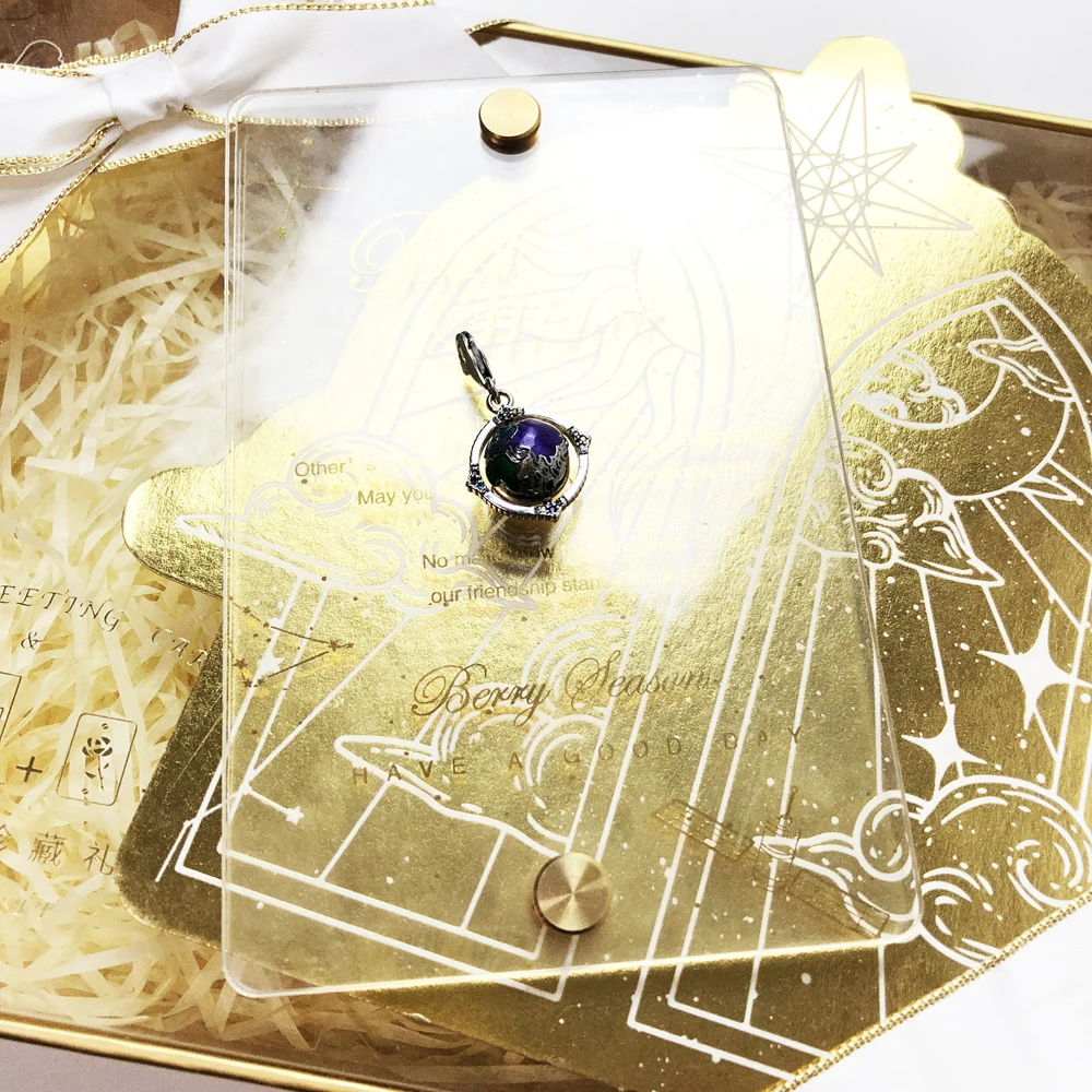 Vintage Rotating Globe Colourful Charm Brand New Fine Women Men Jewelry 925 Sterling Silver Pendant