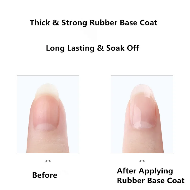 Tinovo Uno Professional Rubber Base Coat UV Gel Nail Polish 15ml Thick Long Lasting Esmalte Gelpolish All for Manicure Nails Art