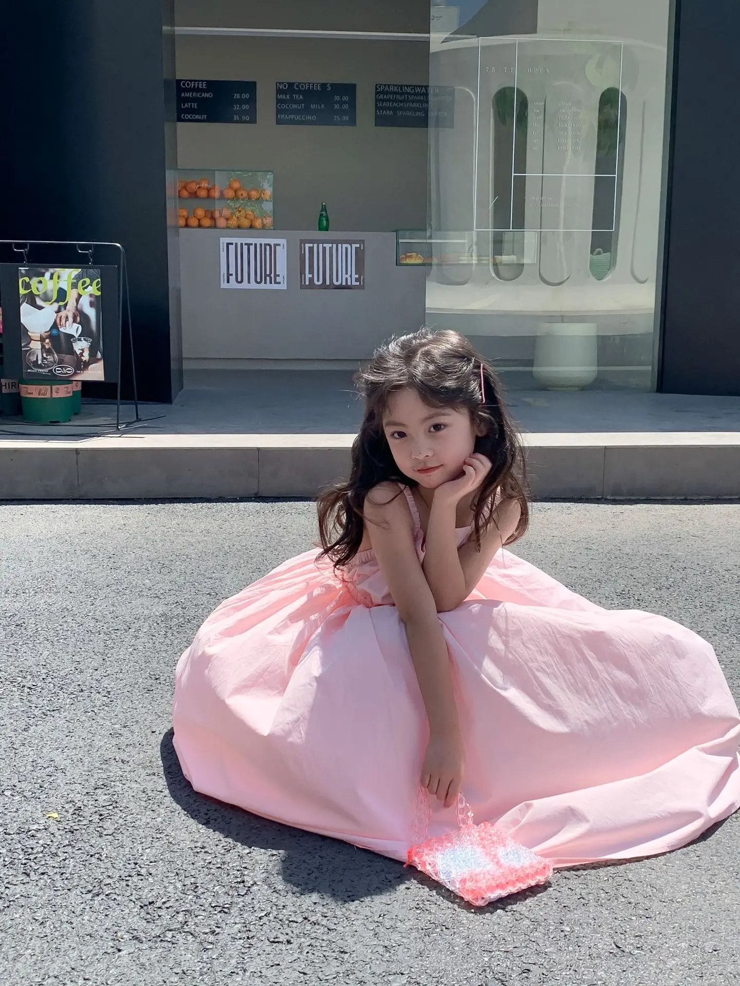 Children Clothing Girls Dress Holiday Style 2023 Summer Girls Backless Temperament Sweet Suspender Princess Long Casual Dress