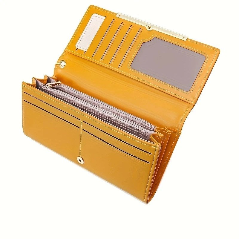 Brand Luxury Women Wallet High Quality Long Purse Clutch Large Capacity Female Wallets Phone Package Card Holder Carte