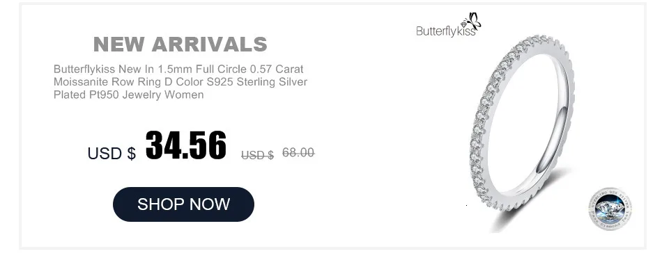 Butterflykiss S925 Sterling Silver Gold Plated D Color Moissanite Stud Earrings For Women Top Quality Sparkling Wedding Jewelry