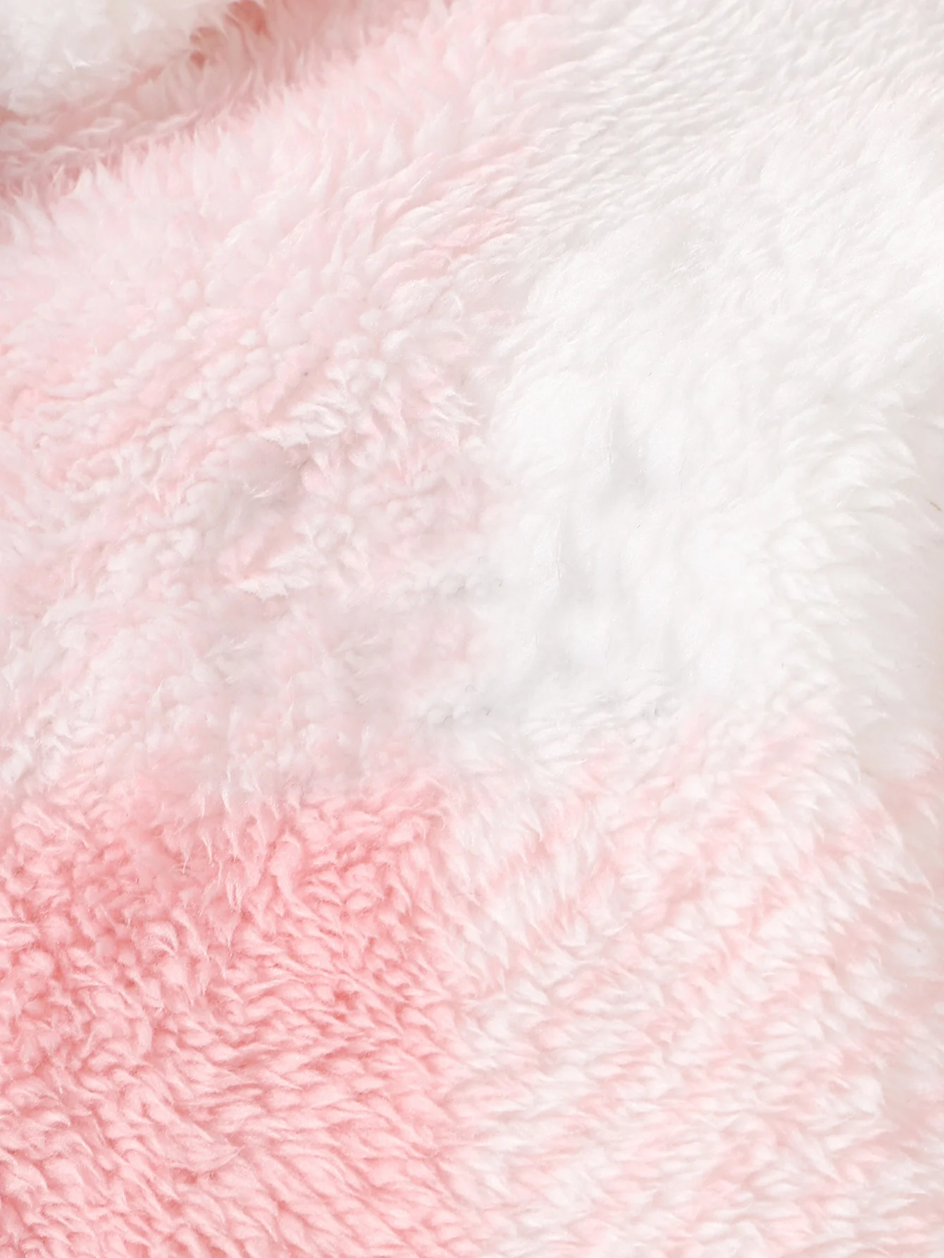 2-8 Years Kids Girl Plush Overcoat Long Sleeves Lapel Zippered Coat for Winter Outdoor Wear Fashion Color Blocking Warm Top