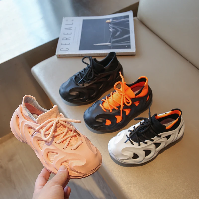 New Comfortable Lightweight Non-slip Running Shoes Kids Teenagers Boys Girls Sneakers