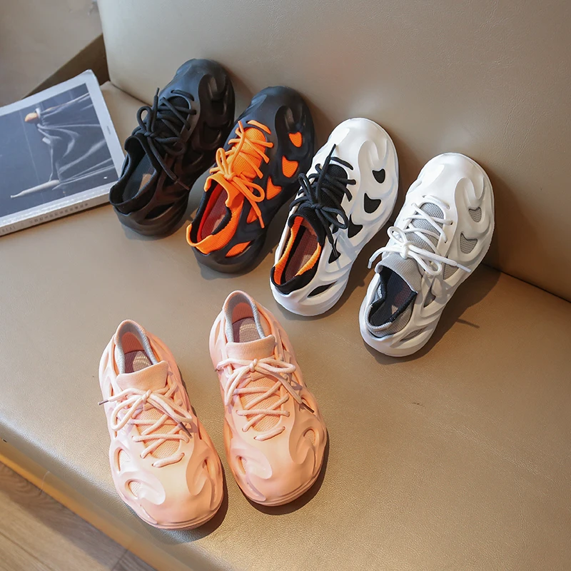 New Comfortable Lightweight Non-slip Running Shoes Kids Teenagers Boys Girls Sneakers