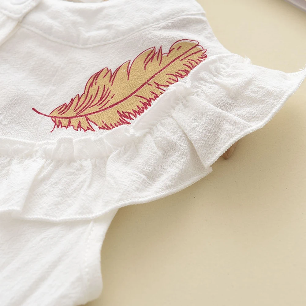 Bear Leader Girls' Clothing Set 2025 Summer New Casual Children's Embroidered Sleeveless Shirt+Shorts Set Girls' Baby Clothing