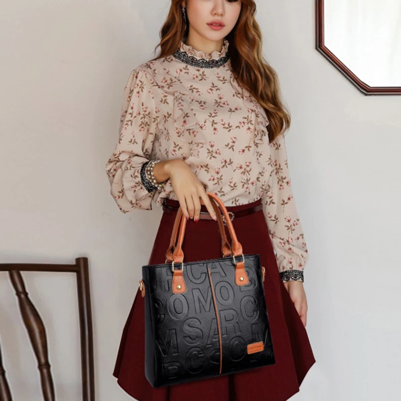 Luxury Designer Handbags Women Large Capacity Tote Bag Famous Brand pu Leather Shoulder Crossbody Bags for Ladies Bolsos Mujer