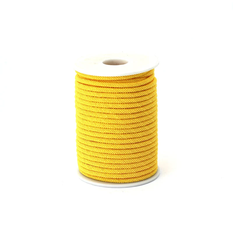 Wholesale 4mm Milan Rope 20 Meters Per Roll For Jewelry Making Round Nylon Thread For DIY Bracelet Necklace Anklet String
