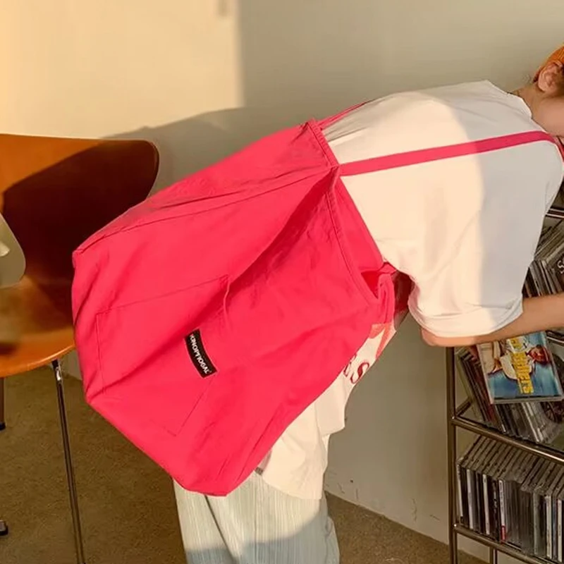 Korean style Canvas Tote Bags For Women Large Capacity Handbag Casual Shoulder Bag Shopping Bag Gilr Purse