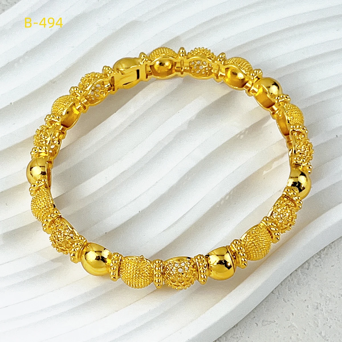 ANIID Luxury Dubai 24k Gold Color Bangles For Women Arabic Bridal Charm Bracelet Nigerian Wedding Gift African Jewelry Party