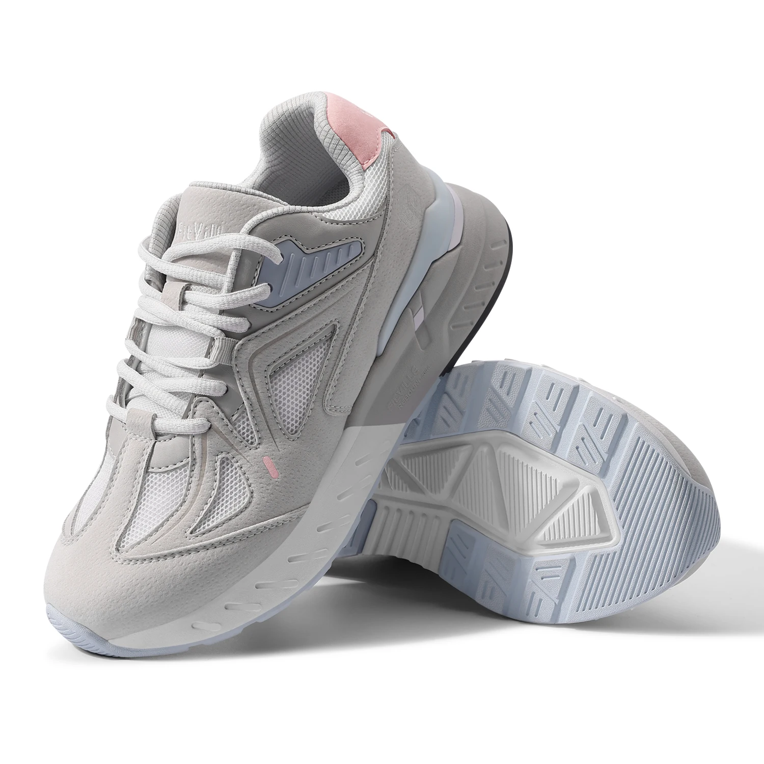 FitVille Extra Wide Women's Walking Shoes Wide Width Lightweight Sneakers for Flat Foot Plantar Fasciitis Heel Pain Relief