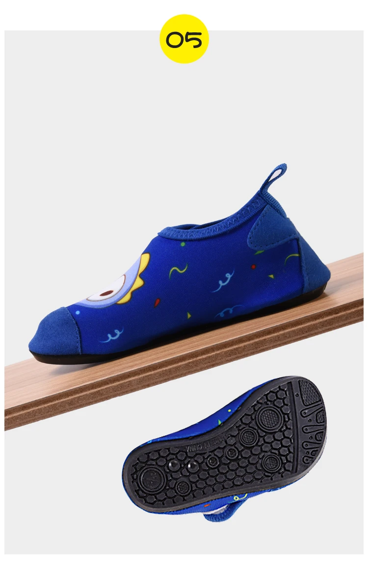Children Indoor Sock Shoes Baby Floor Socks Spring Summer Cartoon Unicorn Girls Boys Sock With Rubber Soles Kids Slippers